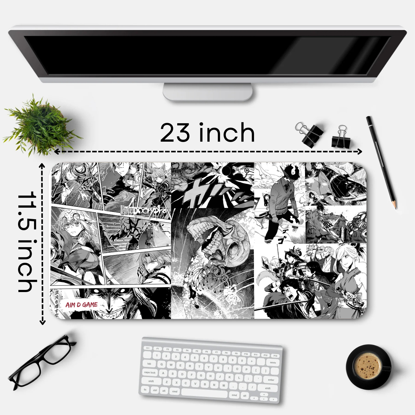 Mouse Pad For Laptop, Computer Accessories Mouse Mat, Desk mat, laptop mouse mat, mouse pad, Anime mouse pad